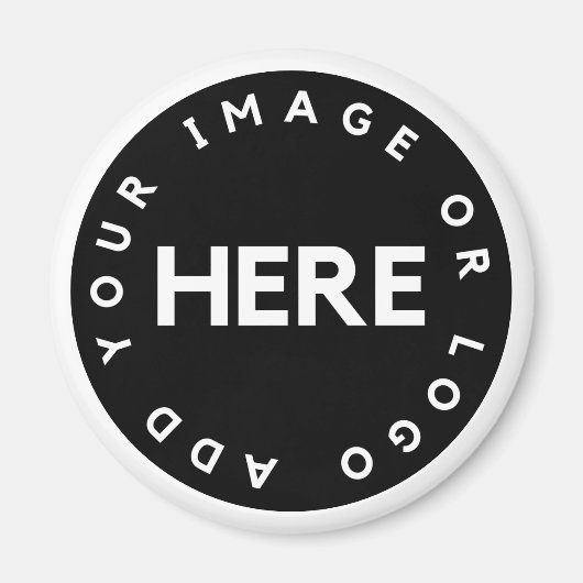 独自の会社を作成 |ロゴプロモーション マグネット (正面)