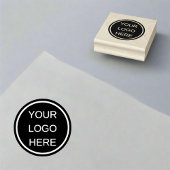 独自の会社ロゴを作成する ラバースタンプ