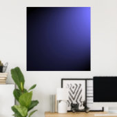 独自の低照明の背景を作成する – Indigo ポスター (ホームオフィス)