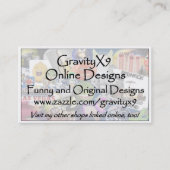 独自の作成の例 名刺 (正面)