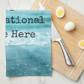 独自の作成やる気を起こさせる引用文 キッチンタオル (四つ折り)