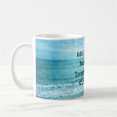 独自の作成やる気を起こさせる引用文 コーヒーマグカップ (左)