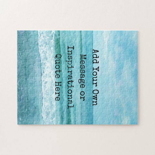 独自の作成やる気を起こさせる引用文 ジグソーパズル (横)