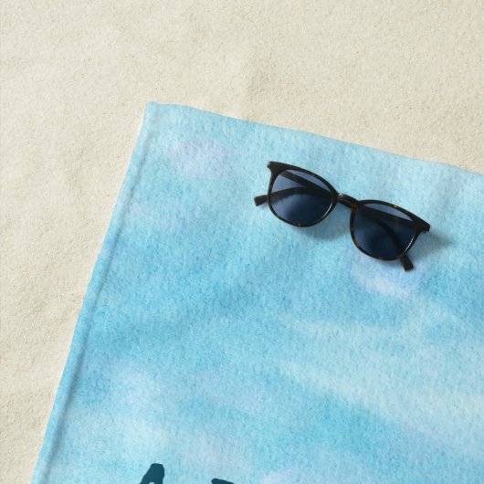 独自の作成やる気を起こさせる引用文 ビーチタオル (インサイチュ)