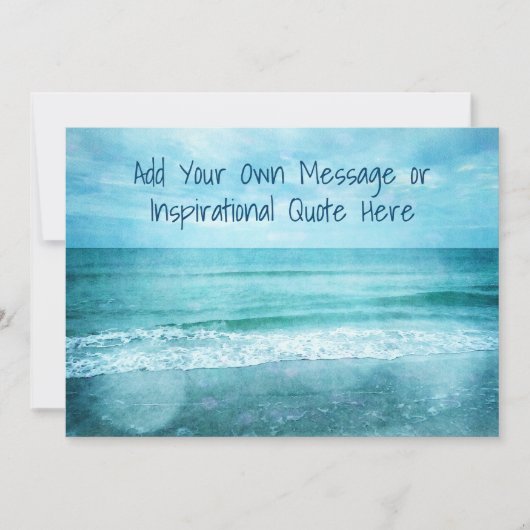 独自の作成やる気を起こさせる引用文 招待状 (正面)