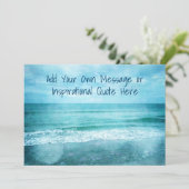 独自の作成やる気を起こさせる引用文 招待状 (スタンド正面)