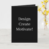 独自の作成やる気を起こさせる カード (黄色い花)