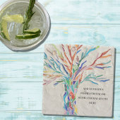 独自の作成やる気を起こさせる/感動的引用文 ストーンコースター