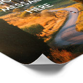 独自の作成やる気を起こさせる- Tuscany Landscape ポスター (角)