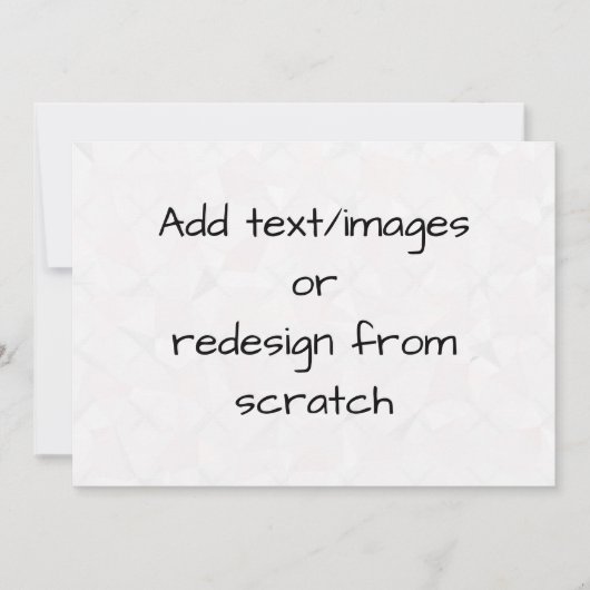 独自の作成カスタマイズ サンキューカード (正面)