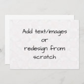 独自の作成カスタマイズ サンキューカード (正面/裏面)