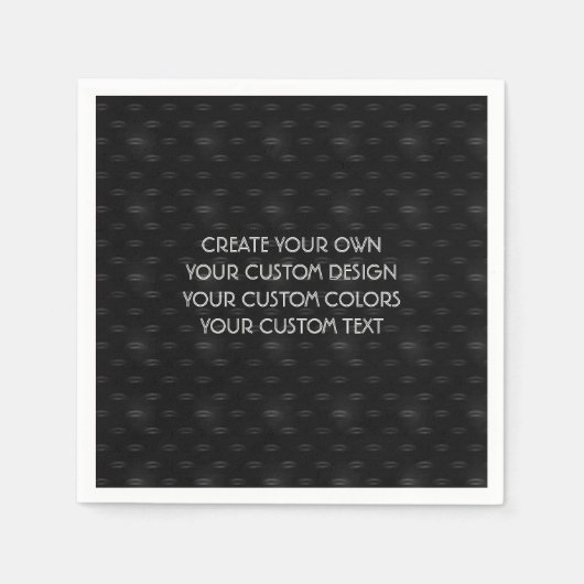 独自の作成カスタマイズ スタンダードカクテルナプキン (正面)