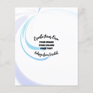 独自の作成カスタマイズ チラシ