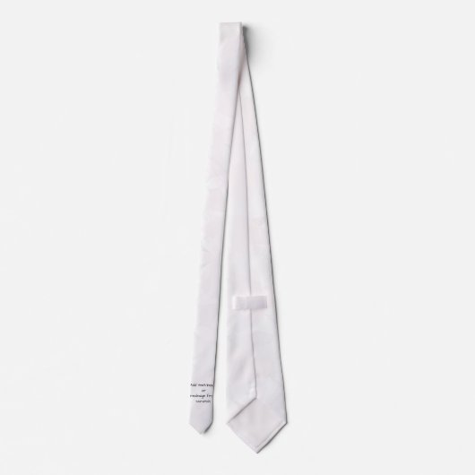 独自の作成カスタマイズ ネクタイ (裏面)