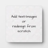 独自の作成カスタマイズ フォトプラーク (正面)