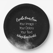 独自の作成カスタマイズ ペーパープレート (正面)