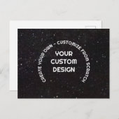 独自の作成カスタマイズ ポストカード (正面/裏面)