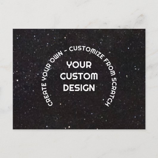 独自の作成カスタマイズ ポストカード (正面)
