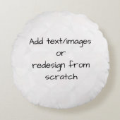 独自の作成カスタマイズ ラウンドクッション (正面)