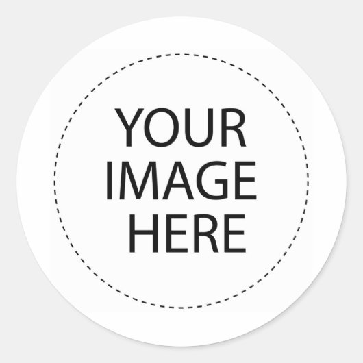 独自の作成カスタマイズ ラウンドシール (正面)