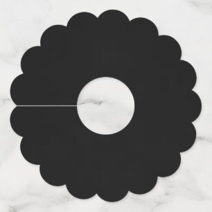 独自の作成カスタマイズ ワイングラスタグ