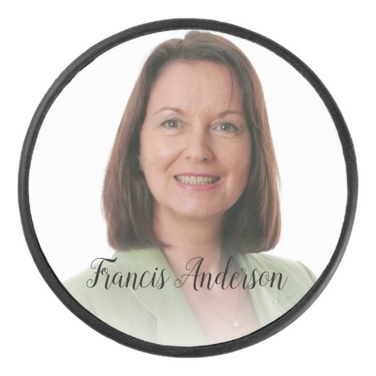 独自の作成スタイリッシュ アイスホッケーパック (正面)