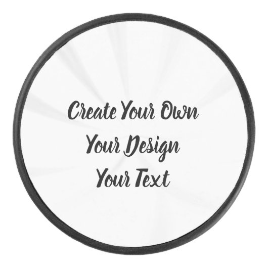 独自の作成パーソナライズされた アイスホッケーパック (正面)