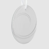 独自の作成パーソナライズされた オーナメント (正面)