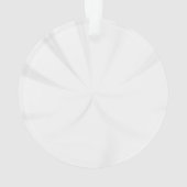 独自の作成パーソナライズされた オーナメント (裏面)