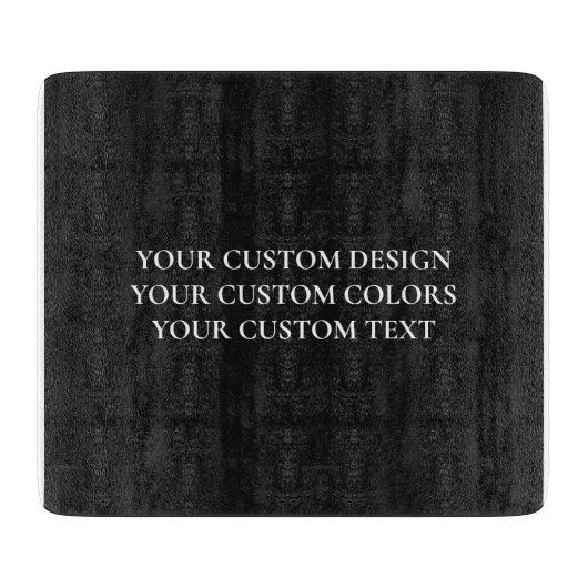 独自の作成パーソナライズされた カッティングボード (正面)