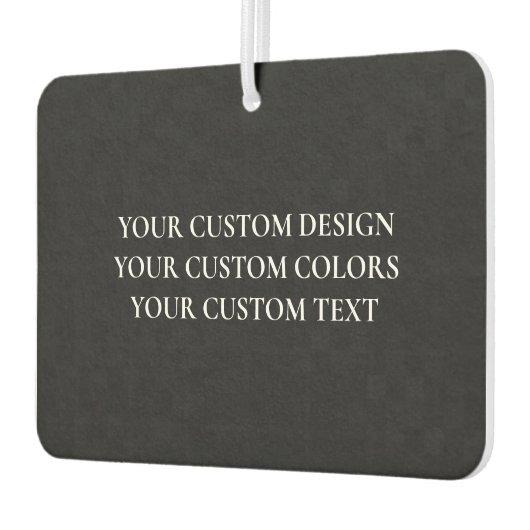 独自の作成パーソナライズされた カーエアーフレッシュナー (左)