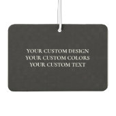 独自の作成パーソナライズされた カーエアーフレッシュナー (正面)