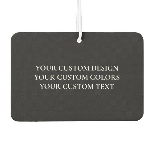 独自の作成パーソナライズされた カーエアーフレッシュナー (正面)