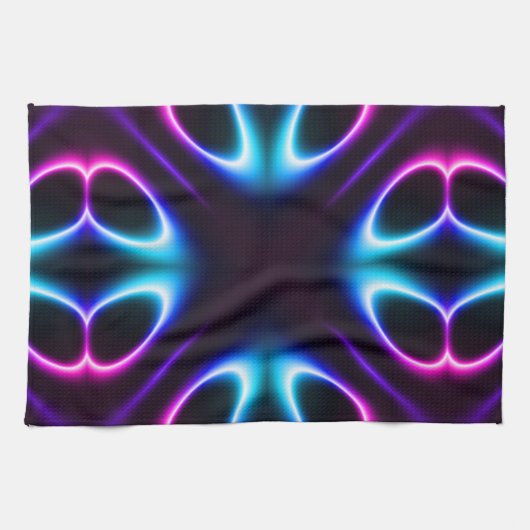 独自の作成パーソナライズされた キッチンタオル (横)