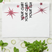 独自の作成パーソナライズされた キッチンタオル (折り畳み)