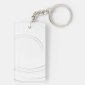 独自の作成パーソナライズされた キーホルダー (裏面)