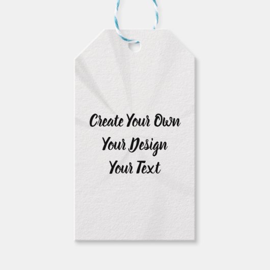 独自の作成パーソナライズされた ギフトタグ (正面)