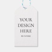 独自の作成パーソナライズされた ギフトタグ (正面)