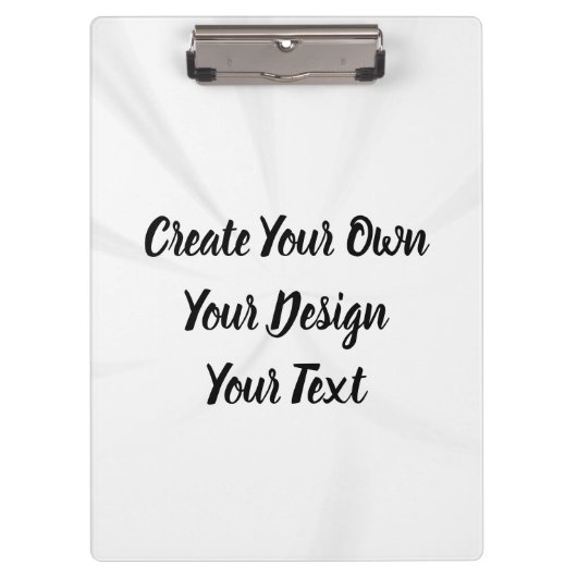 独自の作成パーソナライズされた クリップボード (正面)