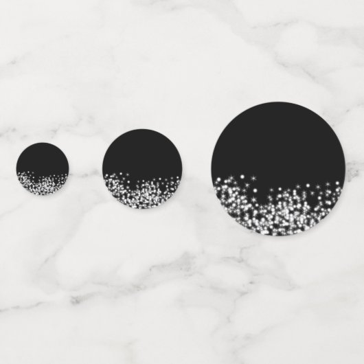 独自の作成パーソナライズされた コンフェッティ (裏面)