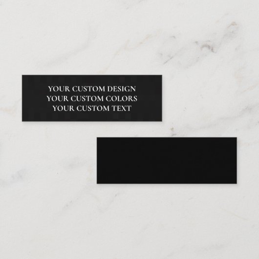 独自の作成パーソナライズされた コーリングカード (正面/裏面)