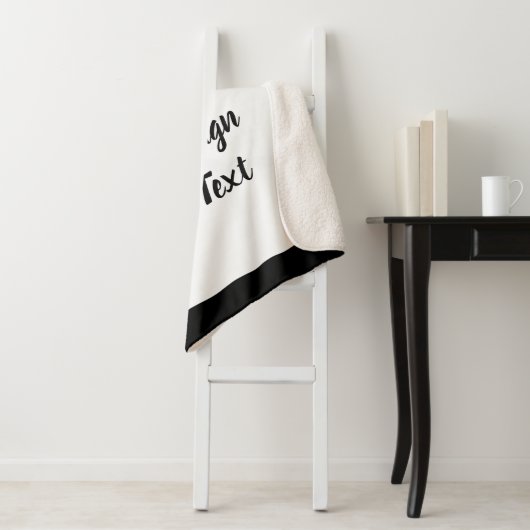 独自の作成パーソナライズされた シェルパブランケット (インサイチュ)