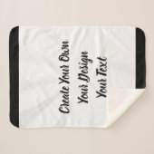 独自の作成パーソナライズされた シェルパブランケット (正面(横))