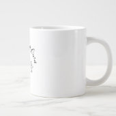 独自の作成パーソナライズされた ジャンボコーヒーマグカップ (右)