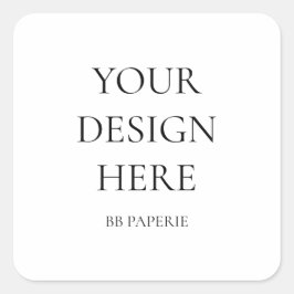 独自の作成パーソナライズされた スクエアシール