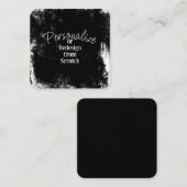 独自の作成パーソナライズされた スクエア名刺 (正面/裏面)