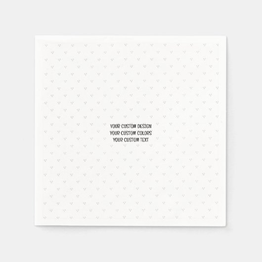 独自の作成パーソナライズされた スタンダードカクテルナプキン (正面)