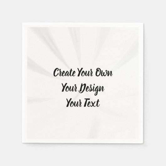 独自の作成パーソナライズされた スタンダードカクテルナプキン (正面)