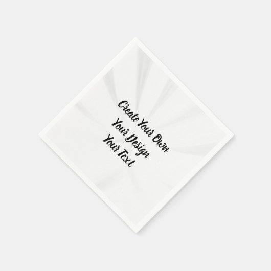 独自の作成パーソナライズされた スタンダードカクテルナプキン (角)