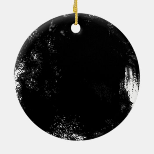 独自の作成パーソナライズされた セラミックオーナメント (裏面)